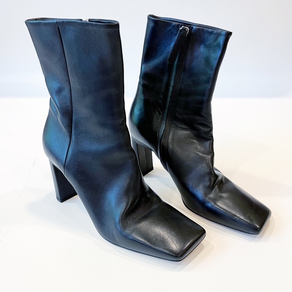 Wandler Isa Square Toe Ankle Boot Size 40 - Picture 8 of 14